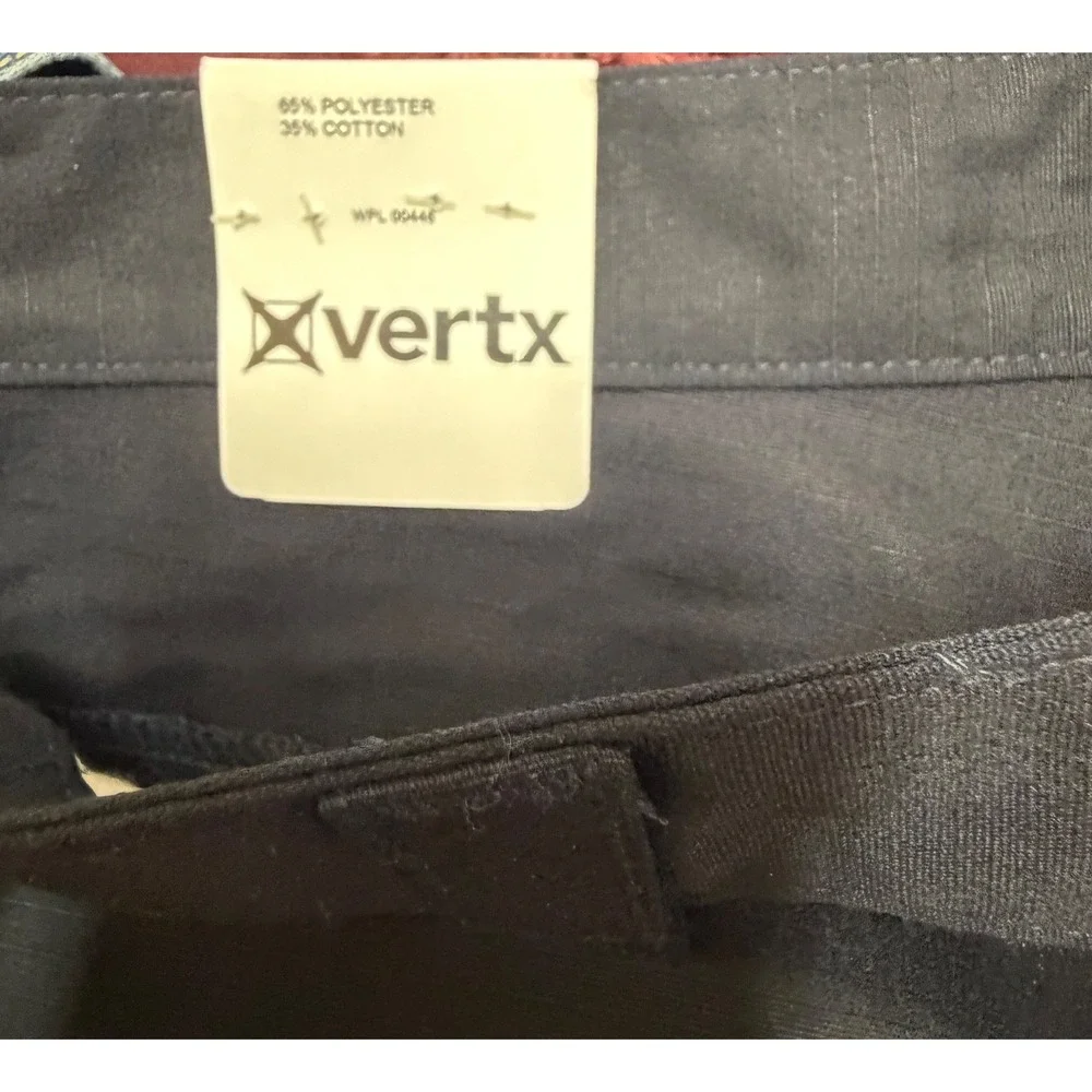 Vertx Mens Phantom LT Tactical Cargo Pants 40-30 Navy Blue Ripstop Utility Duty